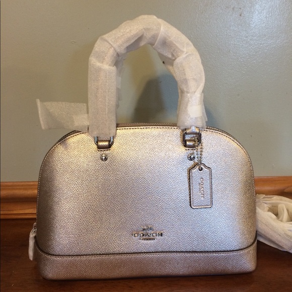 coach mini sierra satchel bag
